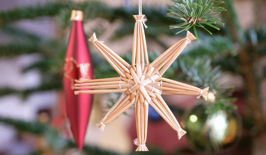 Weihnachtsschmuck am Weihnachtsbaum